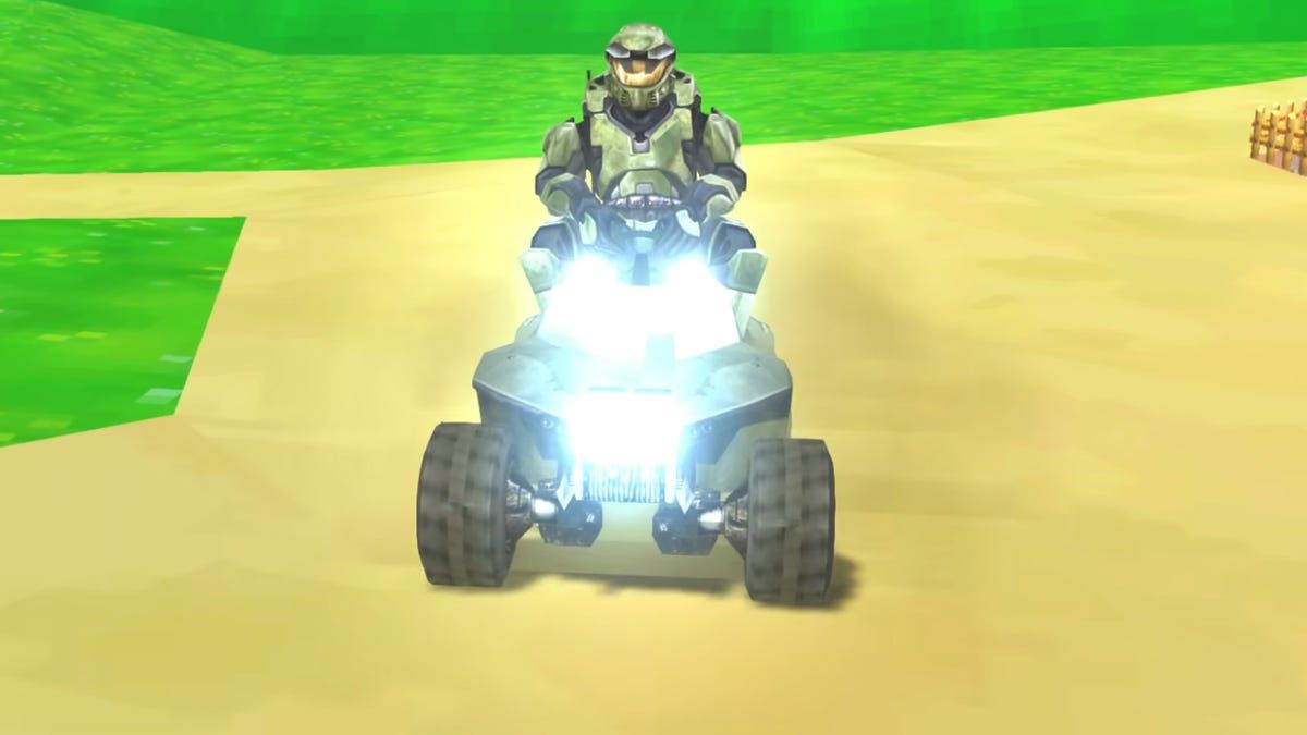 Bonkers Halo Mario Kart Mod Deserves To Be Its Own Game