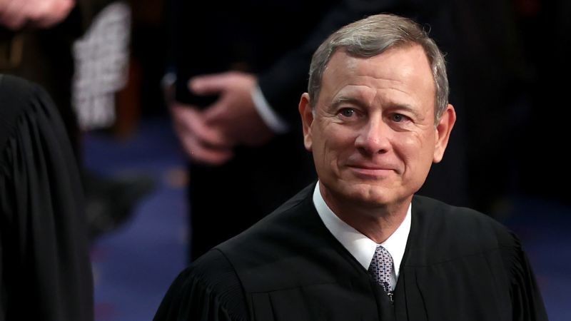 Chief Justice John Roberts will not testify before Congress about Supreme Court ethics