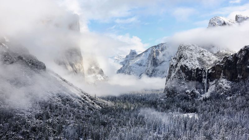 Most of Yosemite National Park to close Friday over flooding concerns