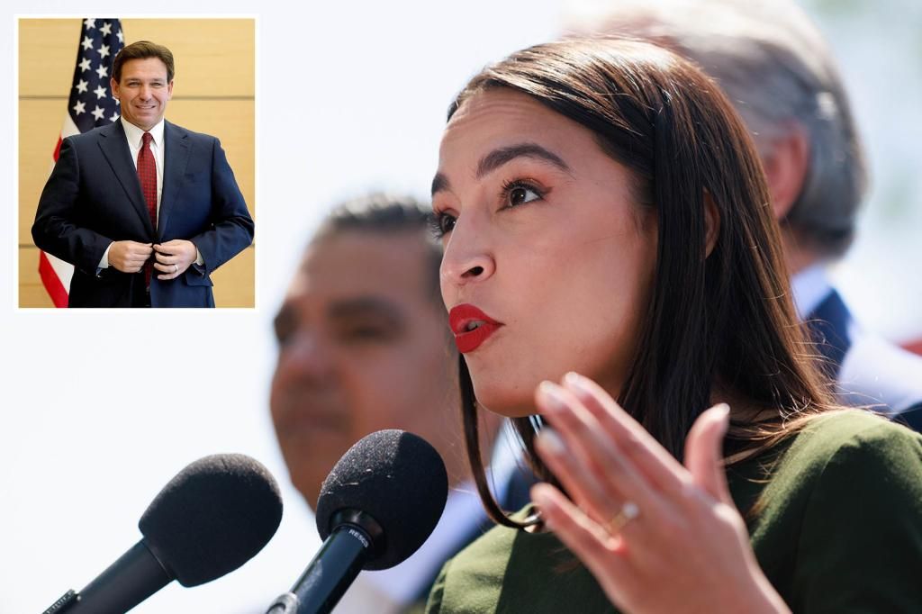 AOC says DeSantis is a 'weaker' GOP presidential contender than Trump