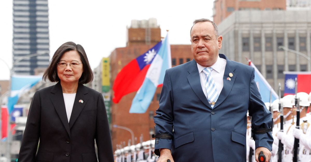 Guatemala president pledges strong support for 'Republic of Taiwan'