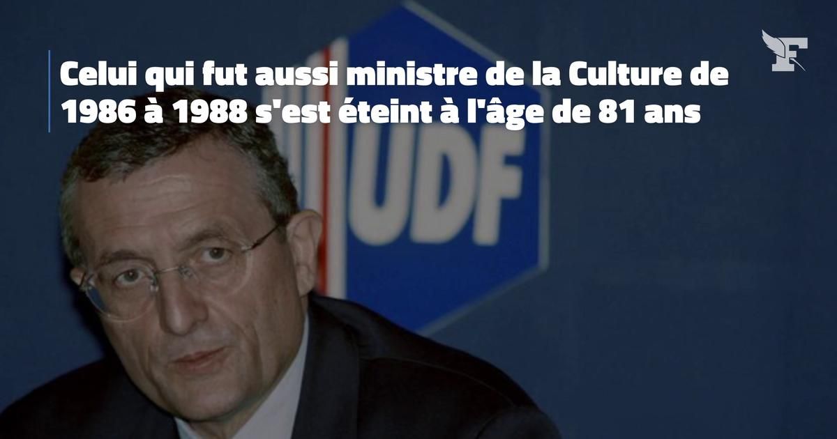 François Léotard, ancien ministre de la Défense, est mort