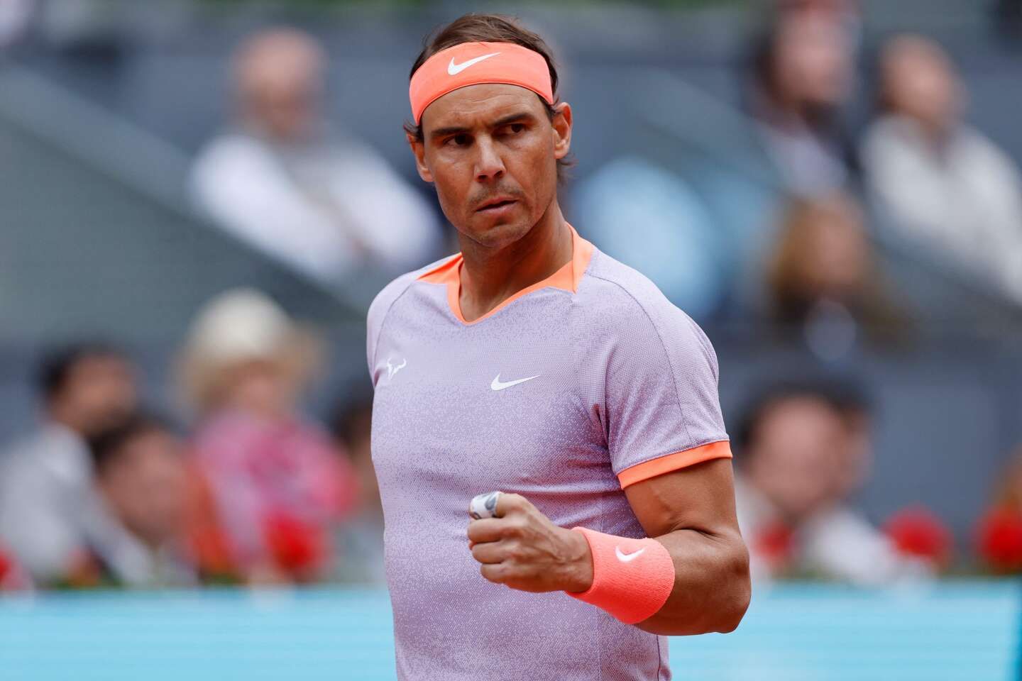 Rafael Nadal réussit son entrée en lice au Masters 1000 de Madrid, pour sa dernière participation à ce tournoi