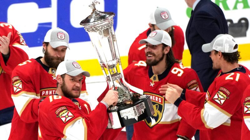 Florida Panthers advance to first Stanley Cup Final in 27 years after sweeping Carolina Hurricanes