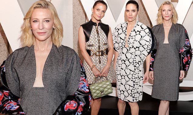 Cate Blanchett joins Alicia Vikander and Jennifer Connelly at Louis Vuitton cruise in Italy