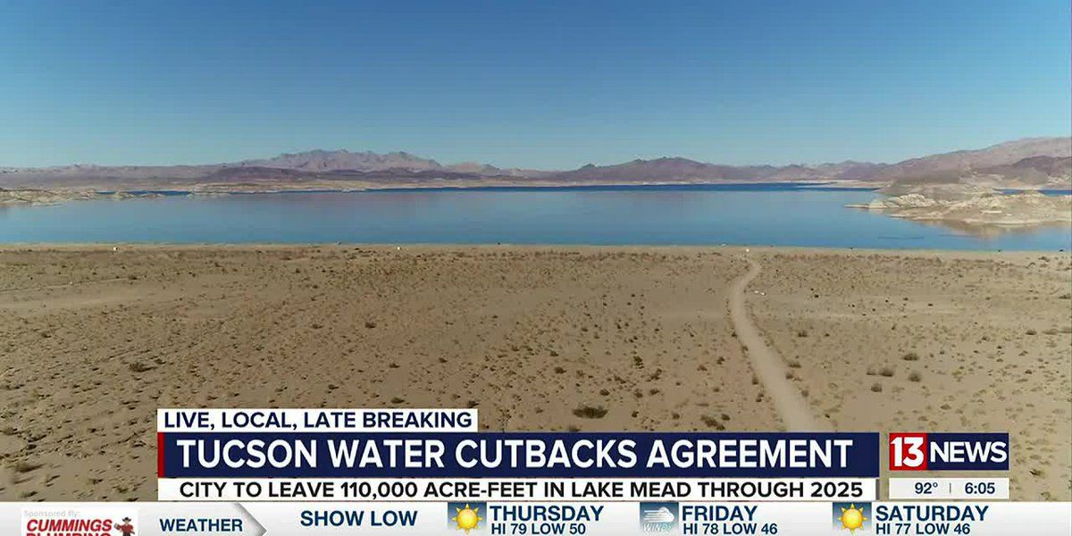 Tucson signs deal to voluntarily forfeit portion of Colorado River allotment