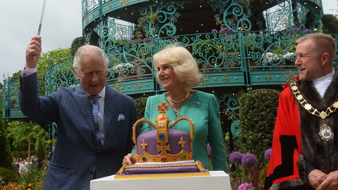 cake-party en Irlande du Nord et inauguration d'un jardin