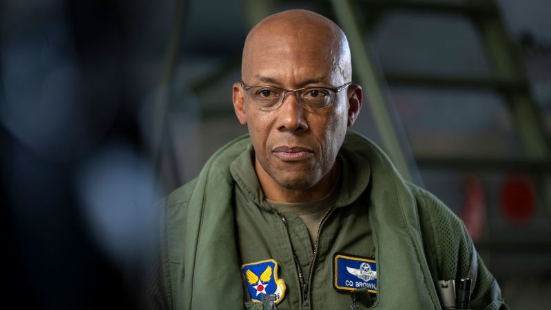 Biden nominates Air Force Gen. C.Q. Brown as the next chairman of the Joint Chiefs of Staff