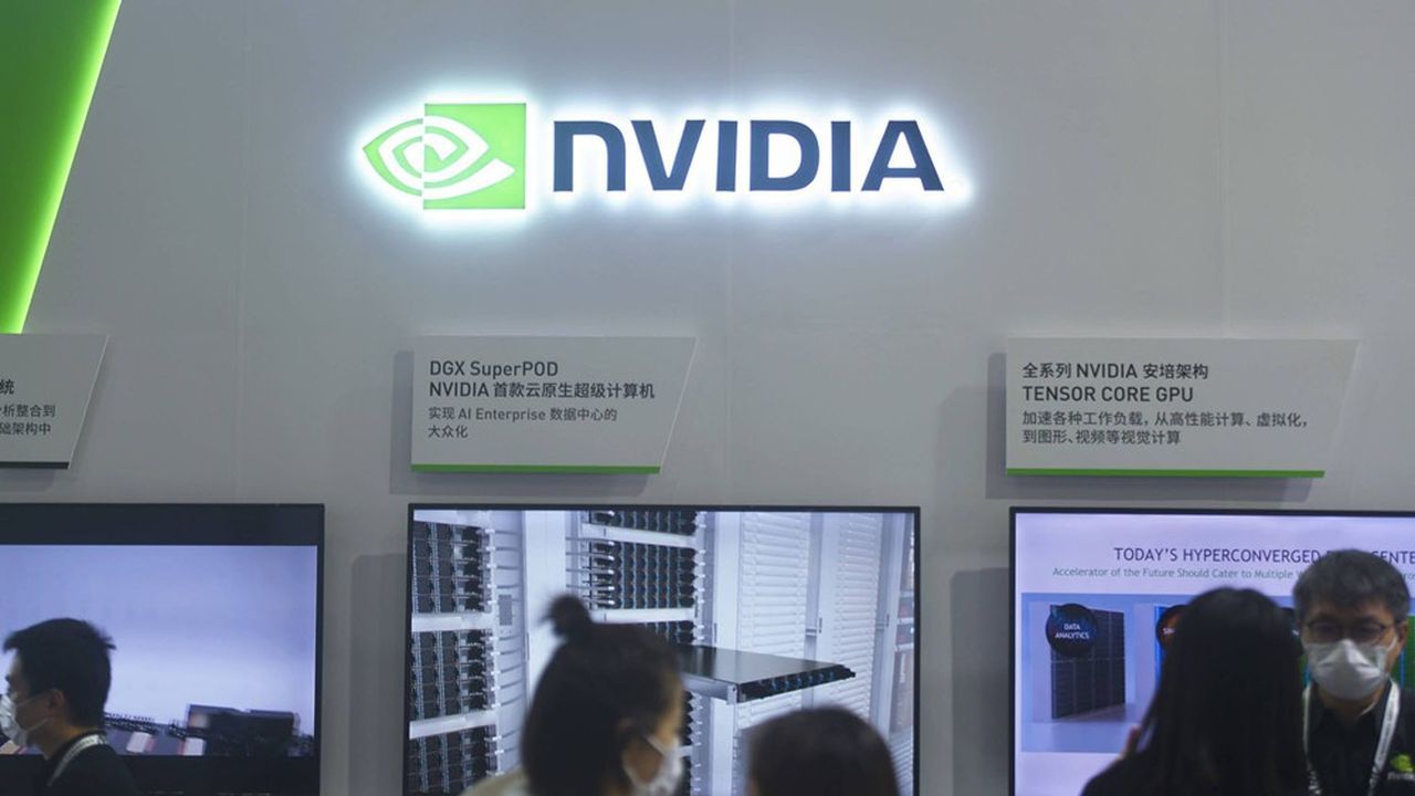 Puces : Nvidia flambe en Bourse et devient la première capitalisation du secteur