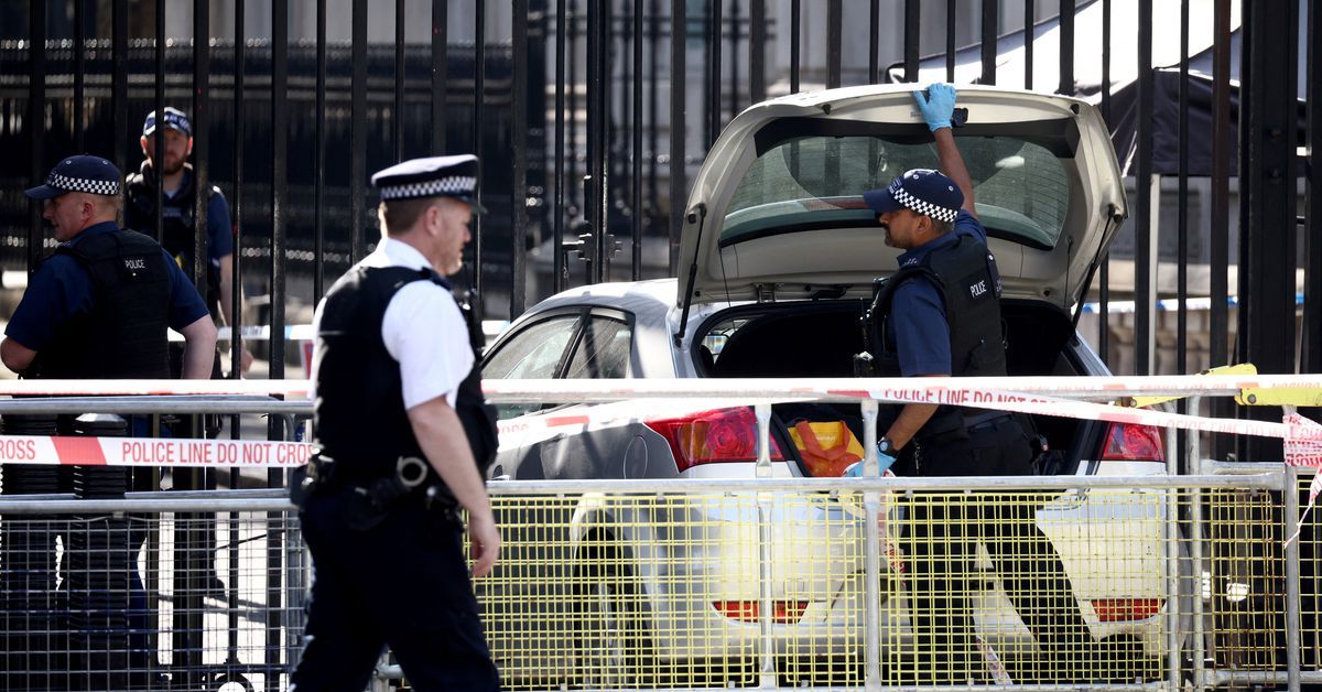 Downing Street car collision not being treated as 'terror-related', say UK police