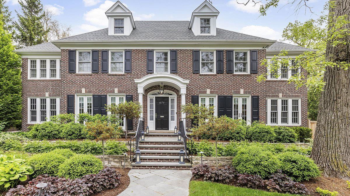 Incredible Home Alone mansion hits the market for $5.25m with iconic staircase and indoor sports court