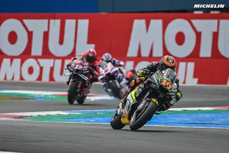 MotoGP Pays-Bas Assen J2, Luca Marini (Ducati/10) s’est accroché avec Enea Bastianini : " ça n’était pas de ma faute "