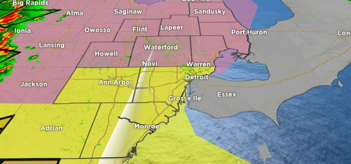 Live weather updates: Tornado watch, severe storm alerts issued for SE Michigan