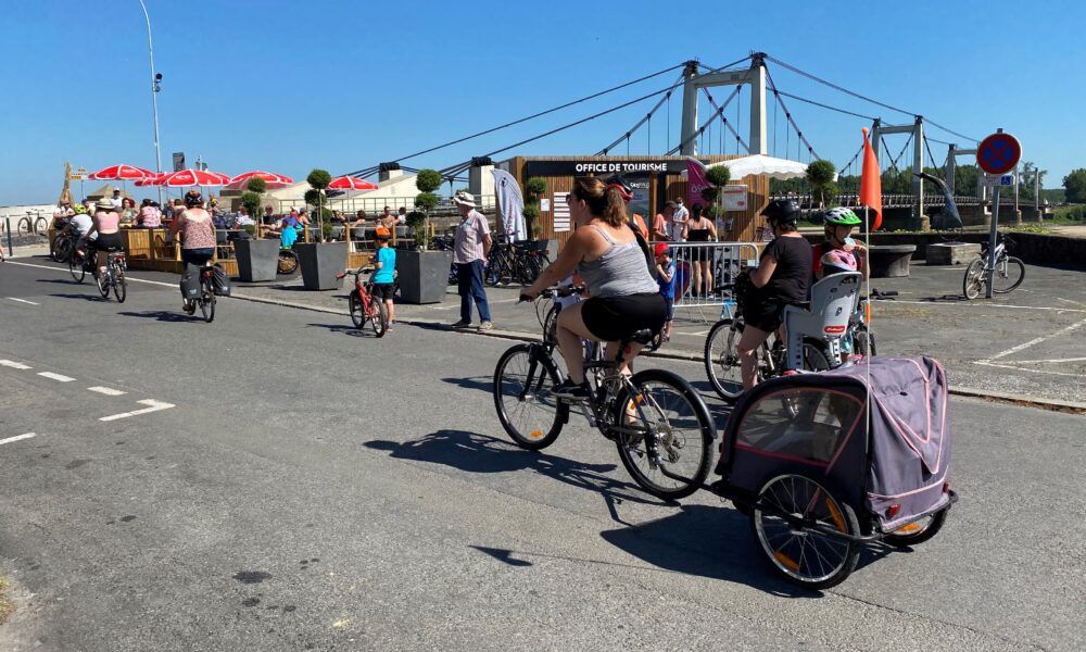 Fête du Vélo en Anjou : 18 000 personnes recensées sur les 116 kilomètres du parcours !