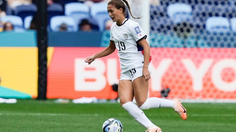 Casey Phair: US-born South Korea forward becomes youngest player in World Cup history