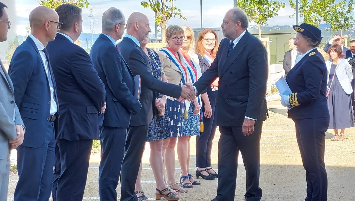 PHOTOS - Éric Dupond-Moretti, le ministre de la Justice en visite à Valence ce mardi