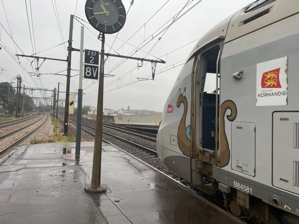 Un tronc d'arbre sur la voie ferrée perturbe la circulation des trains entre Paris et Dreux