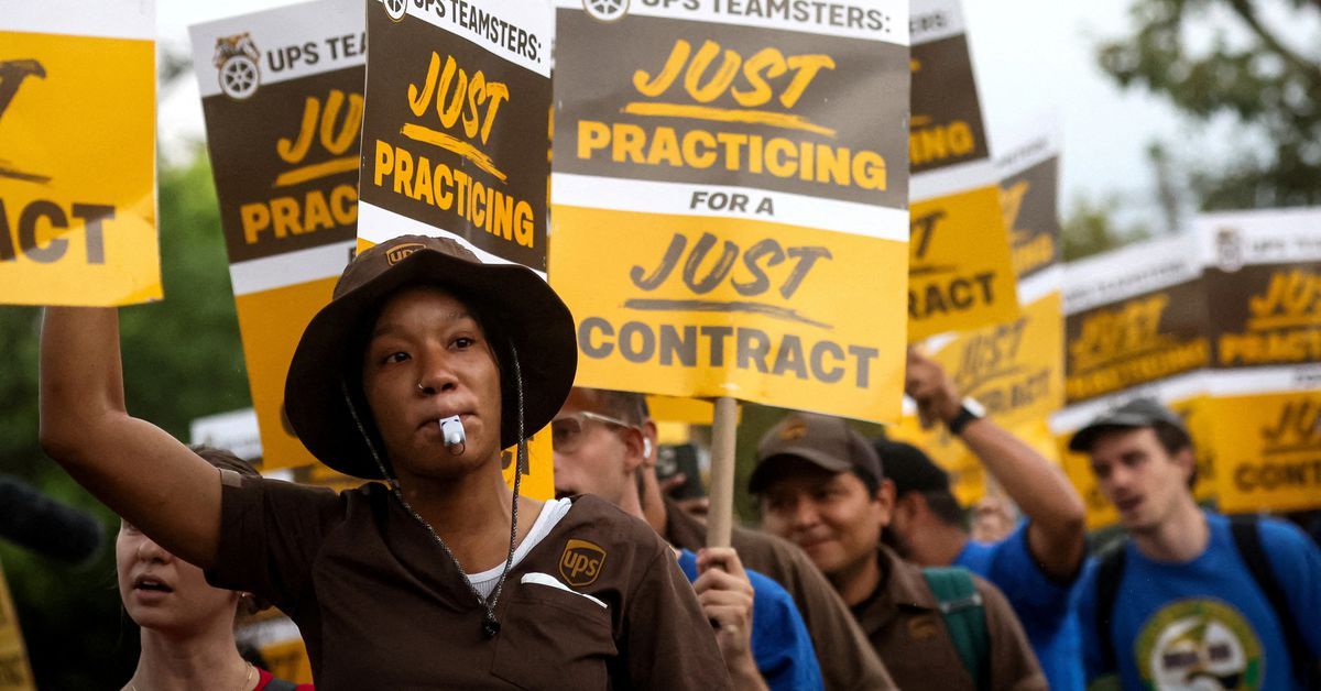 UPS, union avert strike with planned 5-year deal, more pay