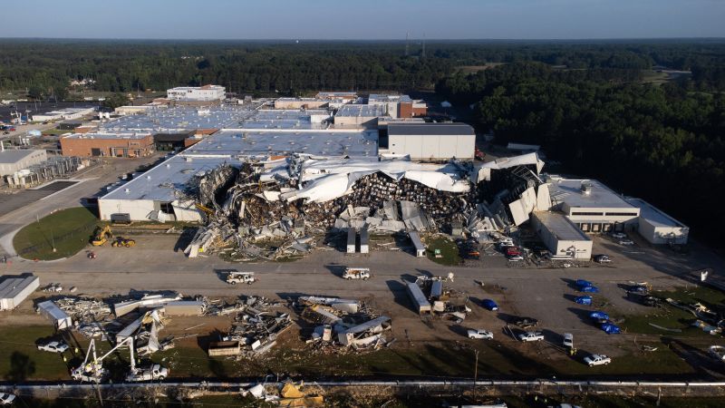 Pfizer advises hospitals on products with limited inventory after tornado damages manufacturing facility