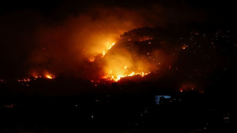 Italy grapples with wildfires, heat and hailstorms