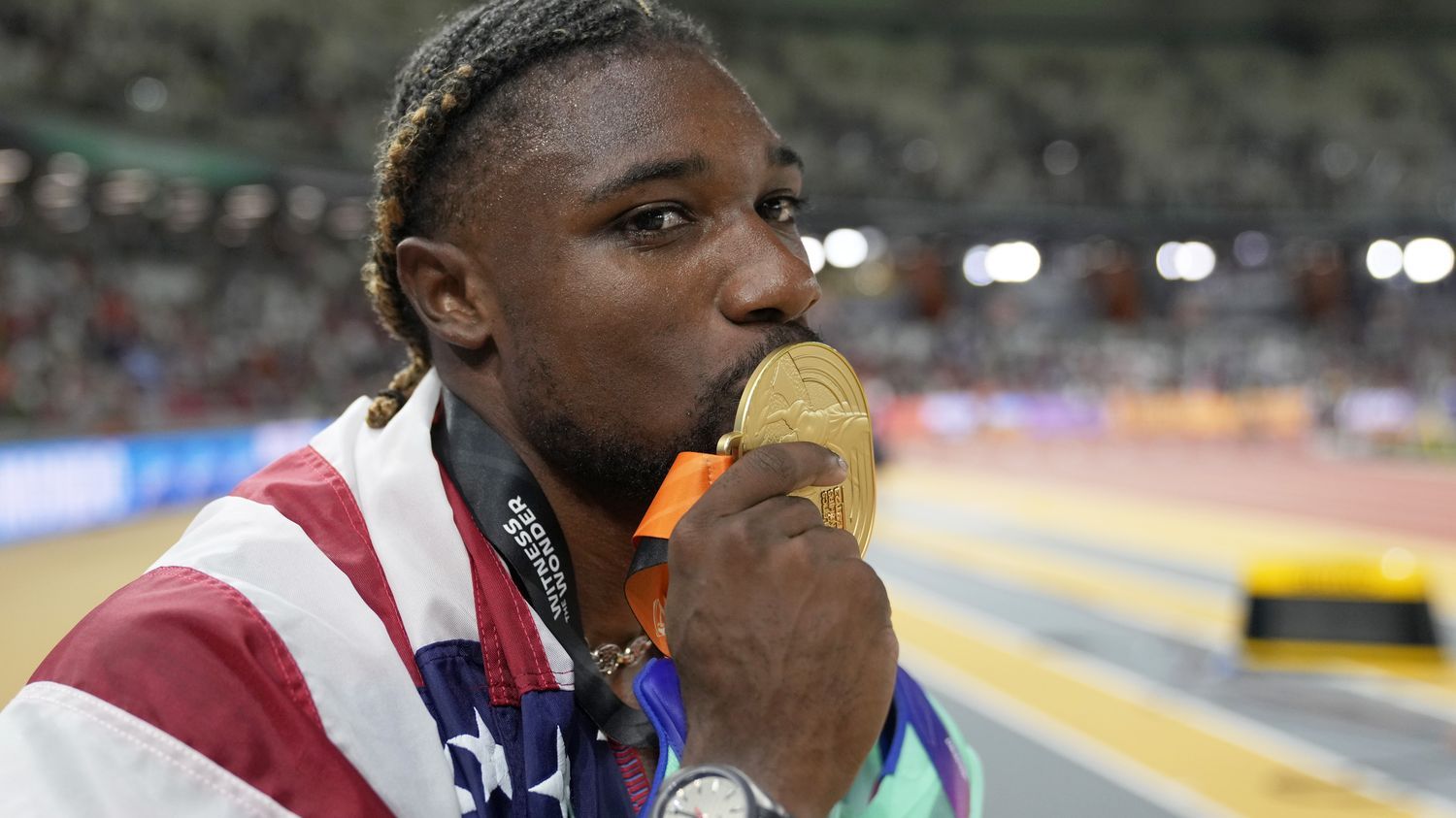 Mondiaux d'athlétisme : Noah Lyles, sur les traces d'Usain Bolt