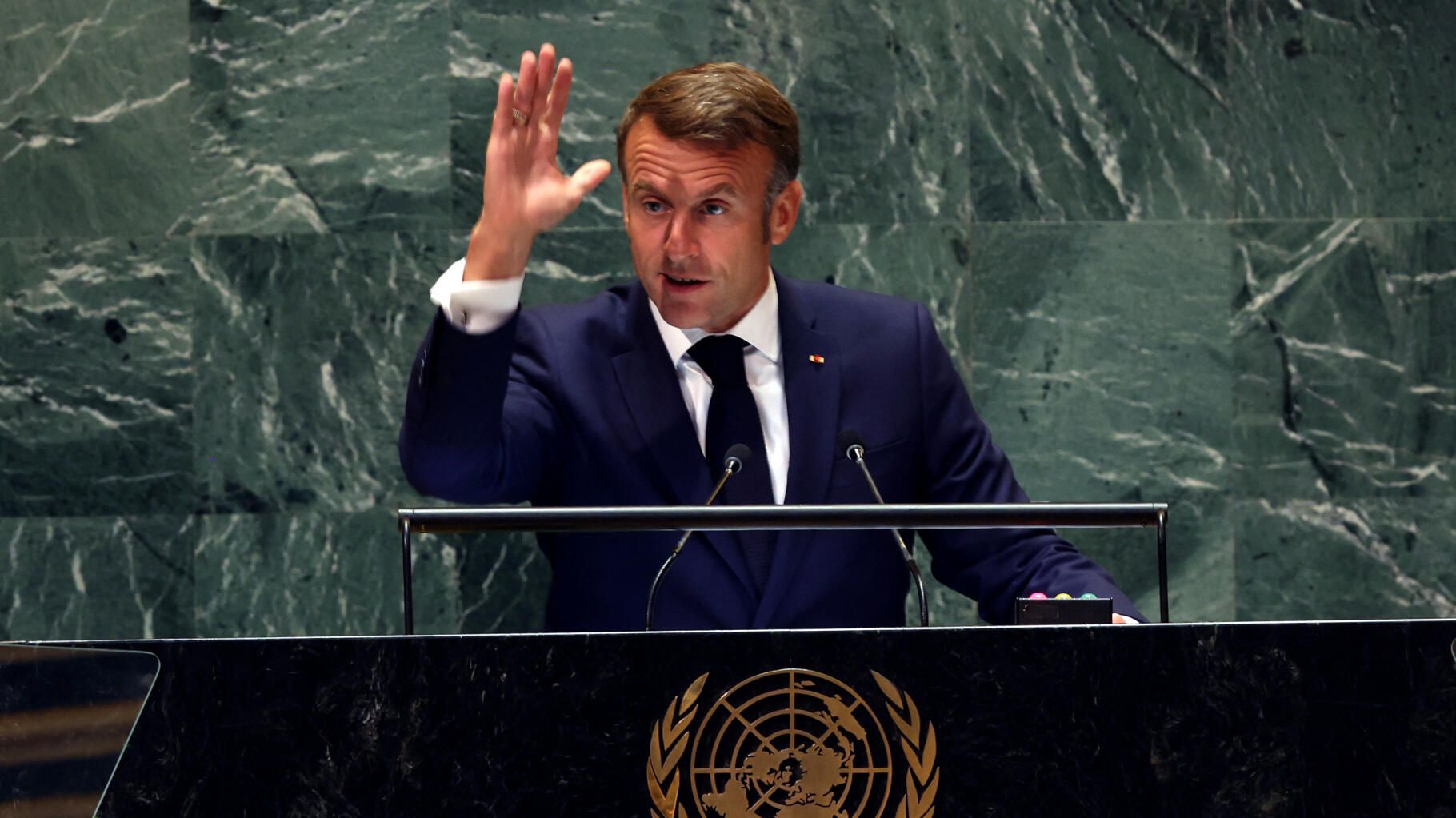 Guerre Israël-Hamas : pour Emmanuel Macron qui s’exprime à l’ONU, le conflit " n’a que trop duré "