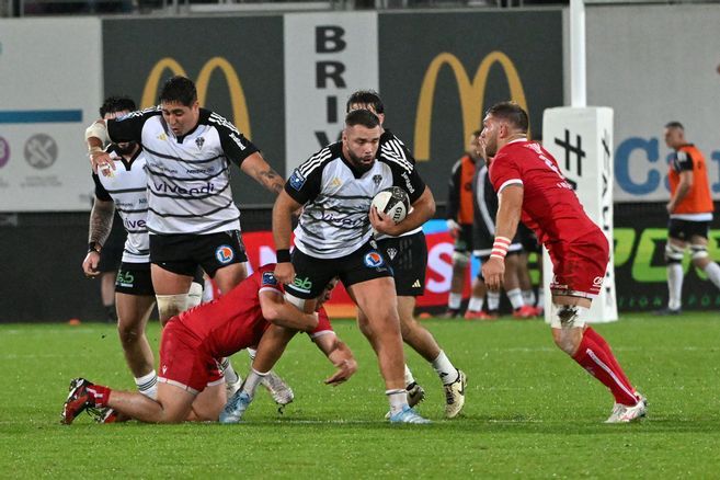 Lucas Da Silva après la victoire du CA Brive face à Dax : "C'est laborieux oui, mais il y a quatre points"