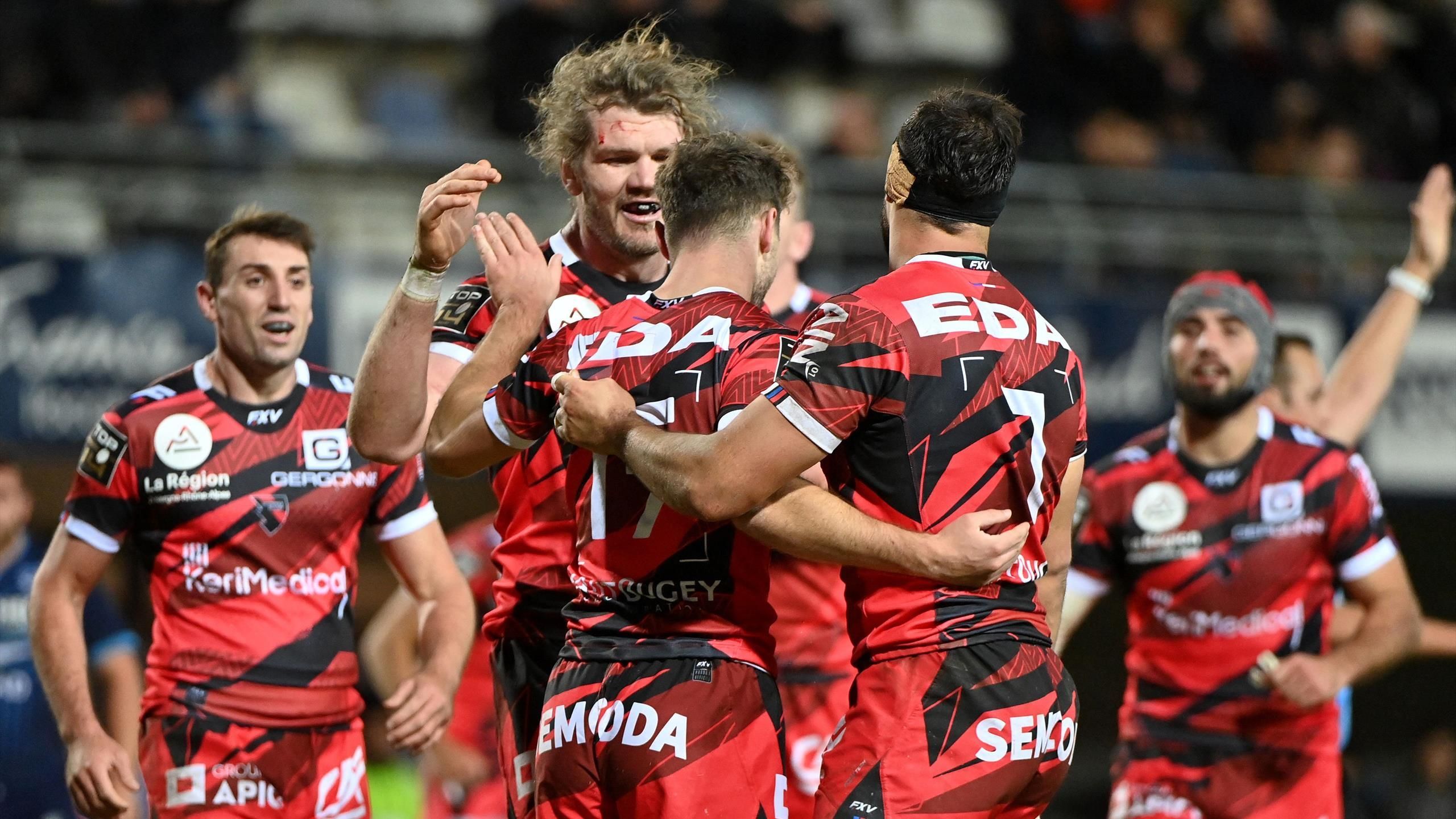 Oyonnax enfonce Montpellier, Pau retrouve la tête, l’UBB facile