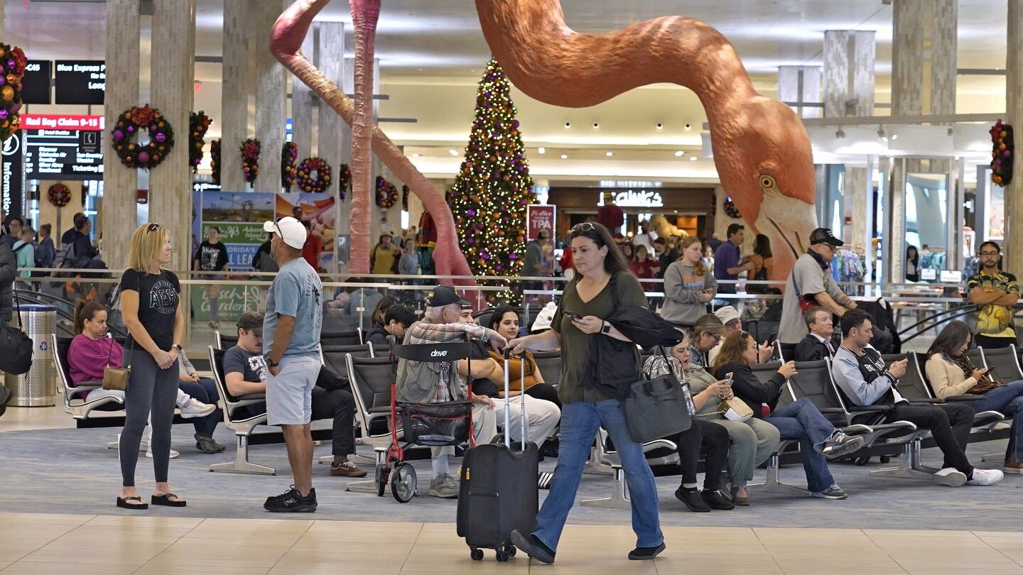 Holiday travel is mostly nice, but with some naughty disruptions again on Southwest Airlines