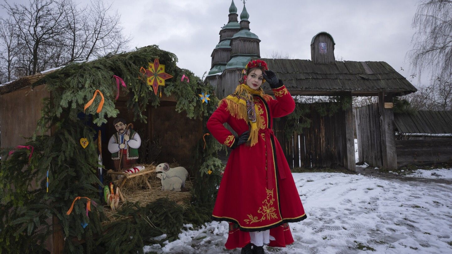 Ukraine celebrates Christmas on Dec. 25 for the first time, distancing itself from Russia