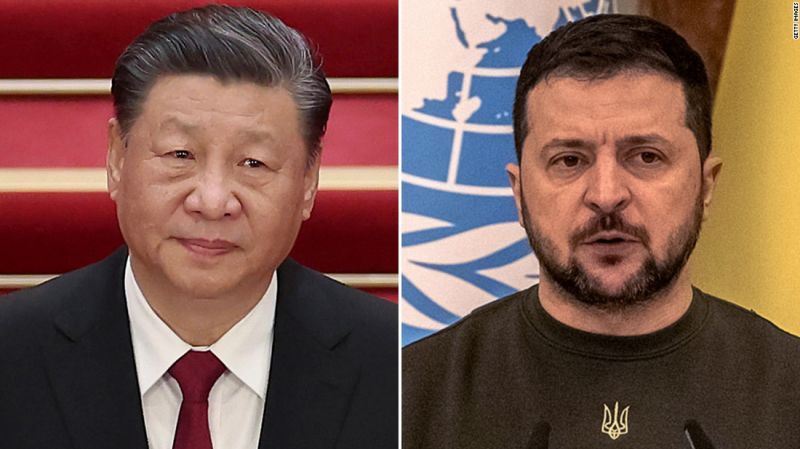 Xi Jinping speaks with Ukraine's Zelensky for first time since Russia's invasion