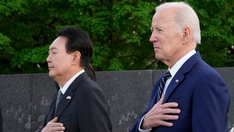 Biden rolls out red carpet for South Korea's Yoon with state visit and new cooperation against North Korea's nuclear threat