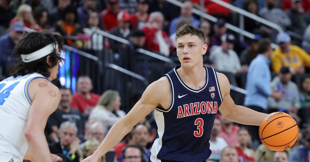 Arizona wing Pelle Larsson declares for 2023 NBA Draft, will retain college eligibility