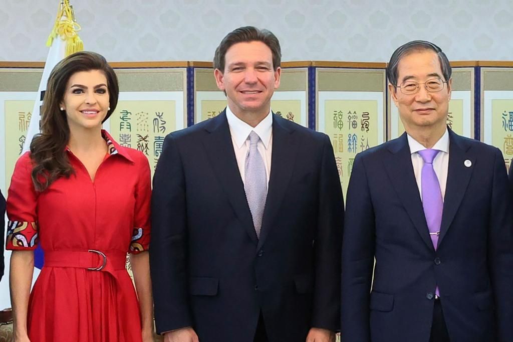 DeSantis talks trade with South Korean officials