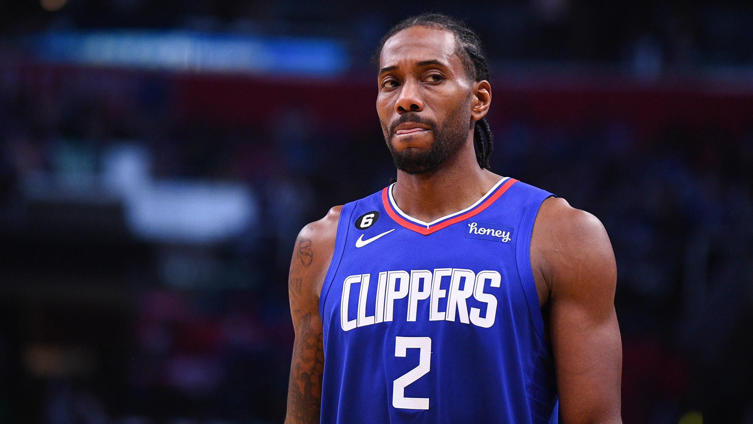 Absent depuis le match 3 des playoffs, Kawhi Leonard (Los Angeles Clippers) souffre d'une déchirure au ménisque