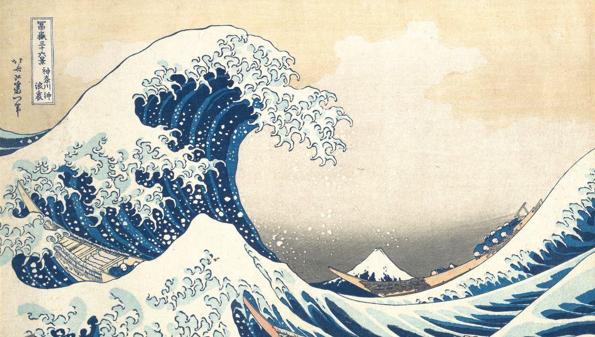 Hokusai : pourquoi n’a-t-on retenu que “La Vague” ?