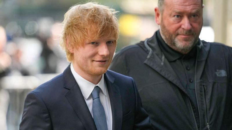 Ed Sheeran song 'sounds very, very similar' to Marvin Gaye's, music expert says at trial