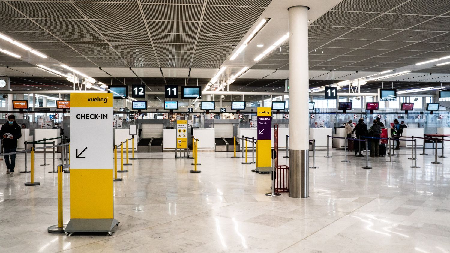 Plus des deux tiers des vols de Vueling annulés ce week-end à Orly, annonce un syndicat