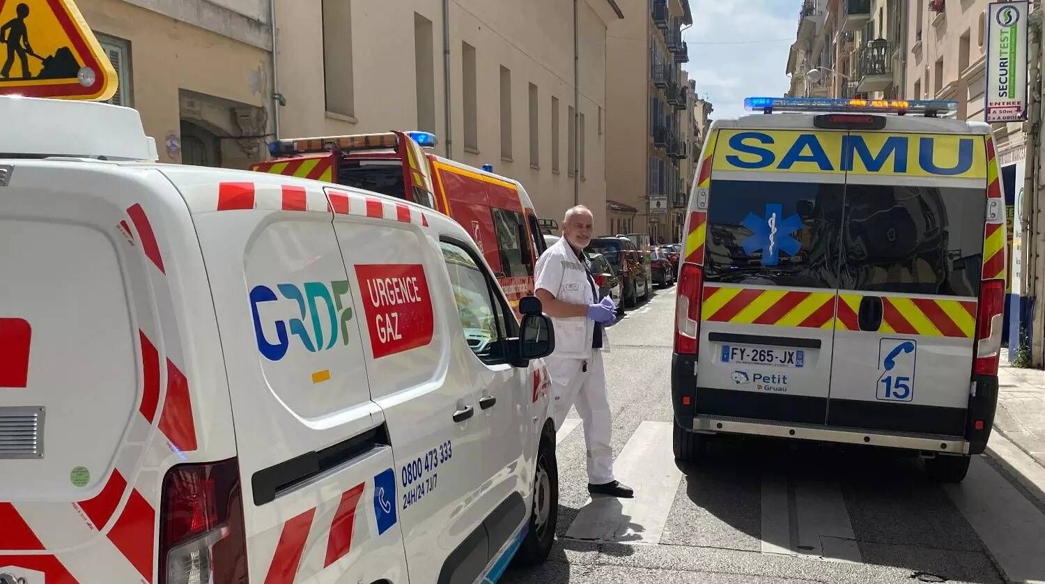 Un blessé grave dans le violent incendie d'un appartement dans le centre de Nice