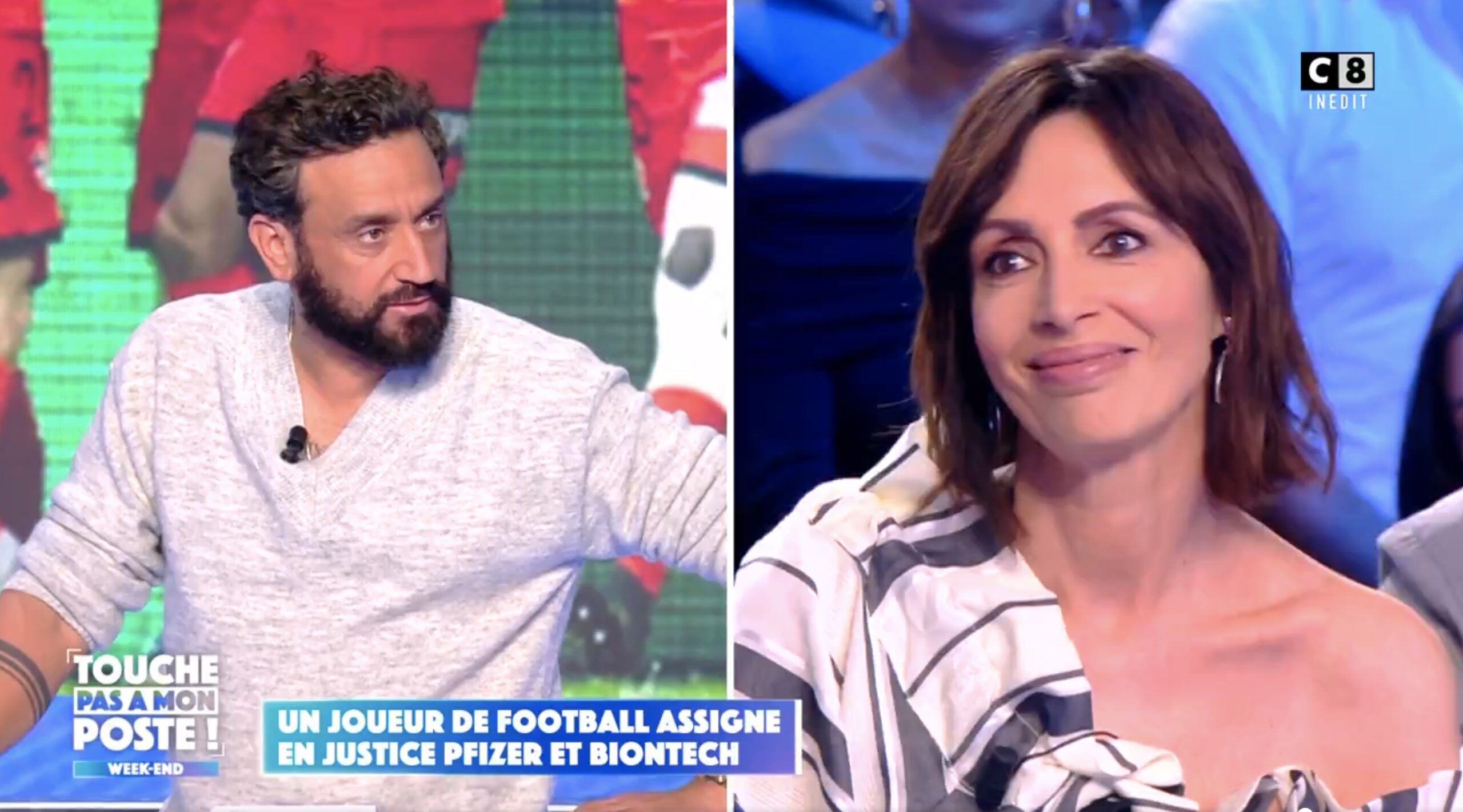 "Faites attention", Géraldine Maillet et Cyril Hanouna dérapage en plein direct de "TPMP", la chroniqueuse menace d’attaquer son boss