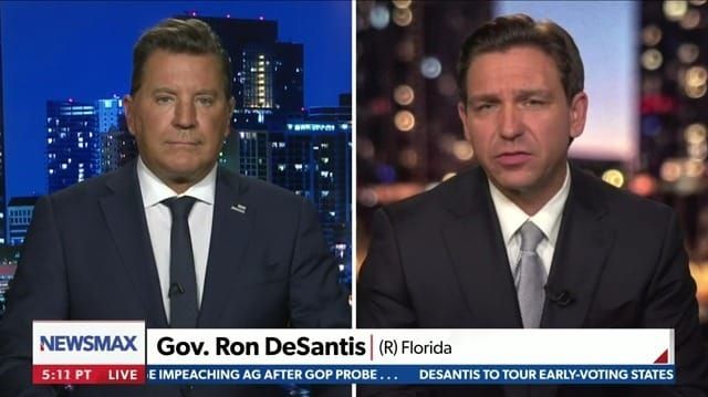 DeSantis Suffers Yet ANOTHER Technical Issue as Newsmax Feed Cuts Out