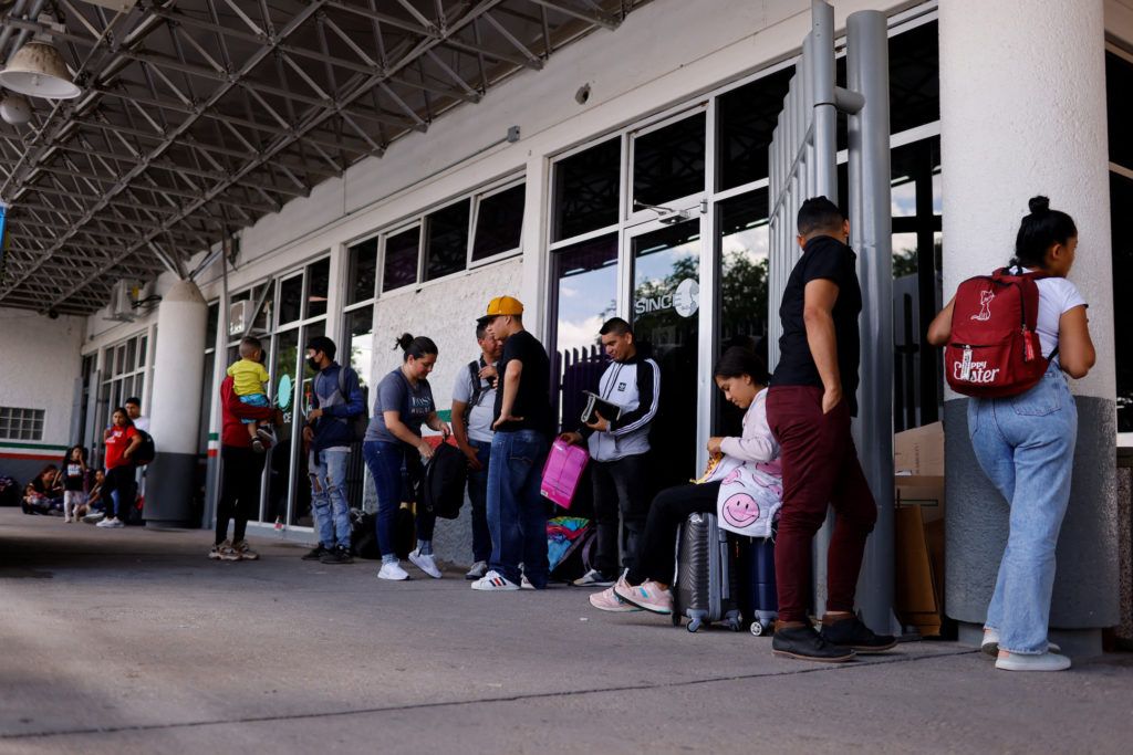 Inside the border encampments where migrants await their chance to enter U.S.