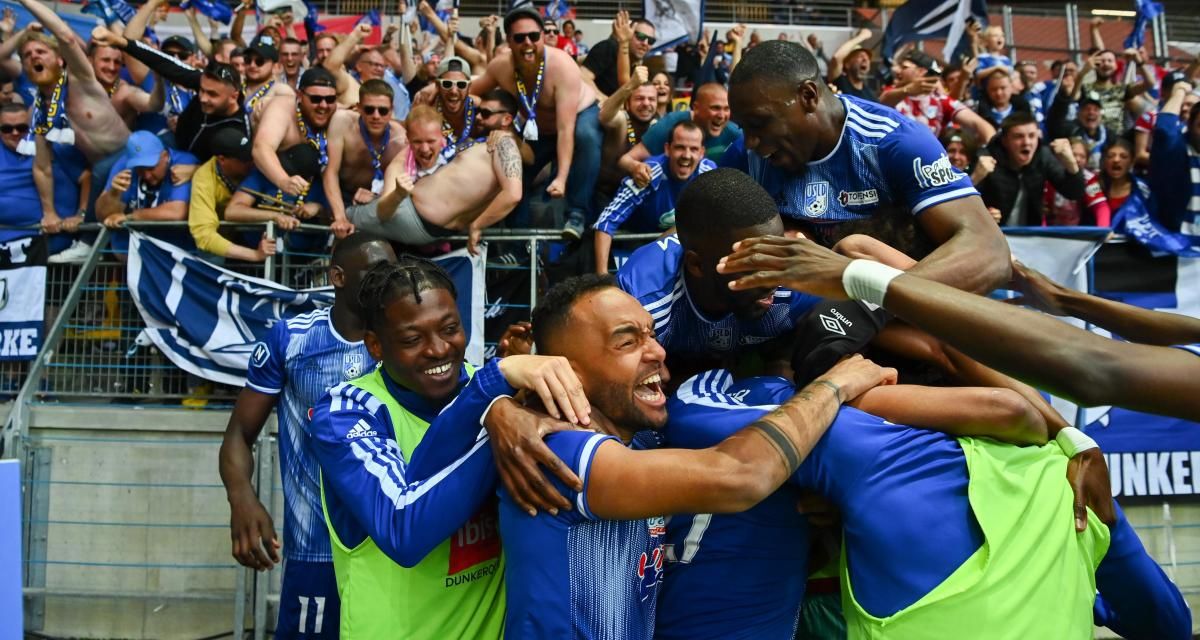 Concarneau freiné, Dunkerque solide, match de folie à Martigues, Avranches sur un fil... les scores à la pause