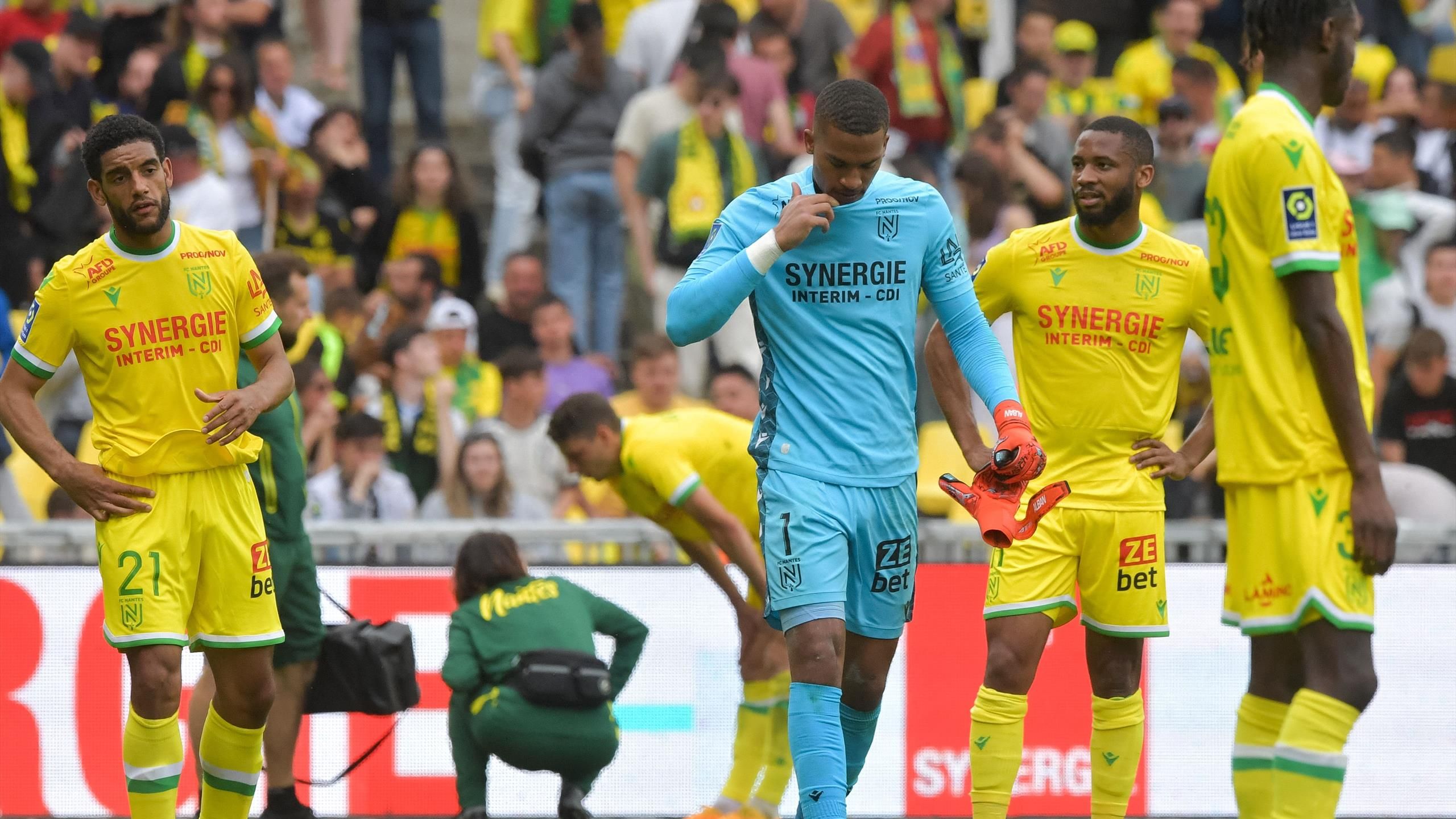 Lutte pour le maintien en Ligue 1 - "Certains joueurs sont tétanisés" : Nantes, la grande frousse