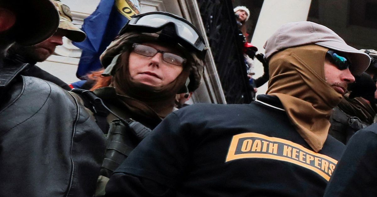 Two more Oath Keepers sentenced to prison over US Capitol attack