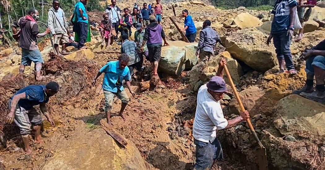 Death Toll in Papua New Guinea Landslide Estimated to Be at Least 670