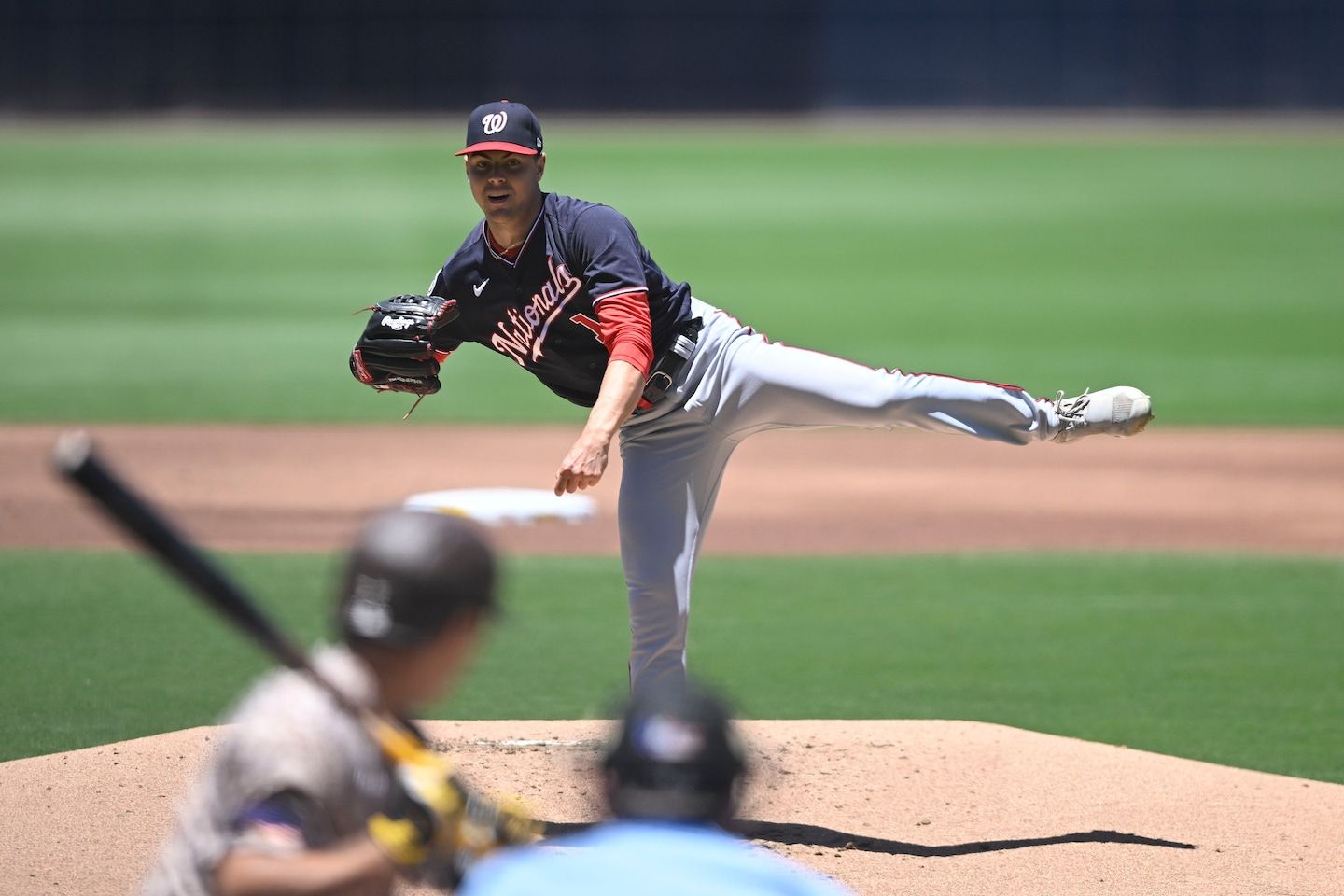 Nationals’ MacKenzie Gore keeps his emotions - and Padres - in check