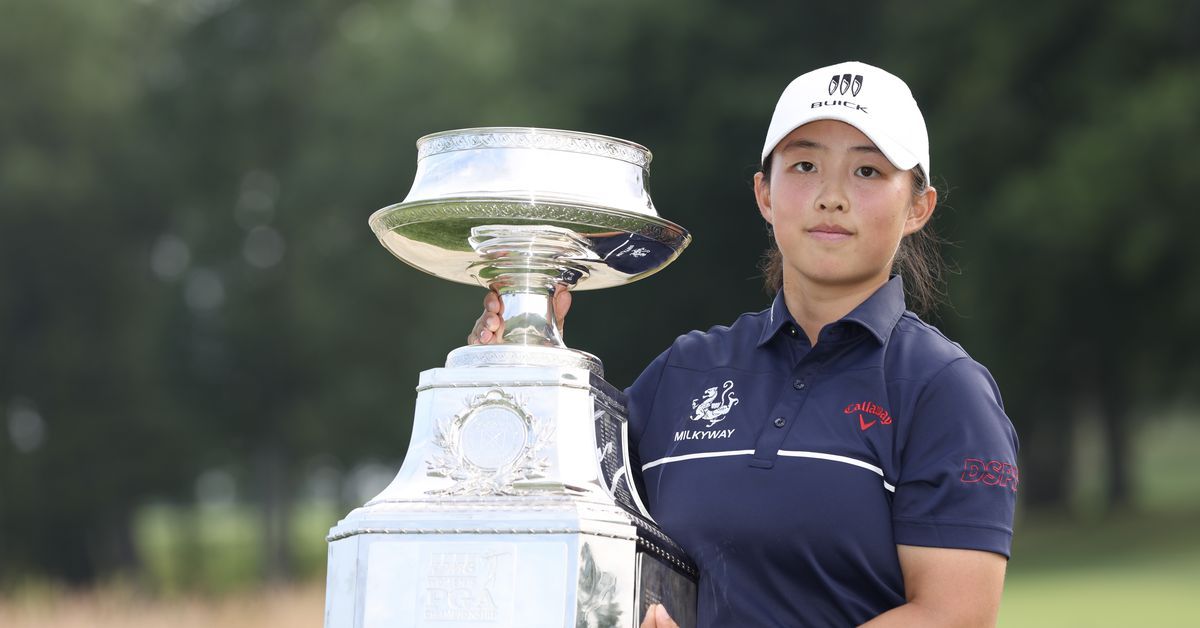 Women’s PGA Championship: Ruoning Yin emotional reaction to glorious win