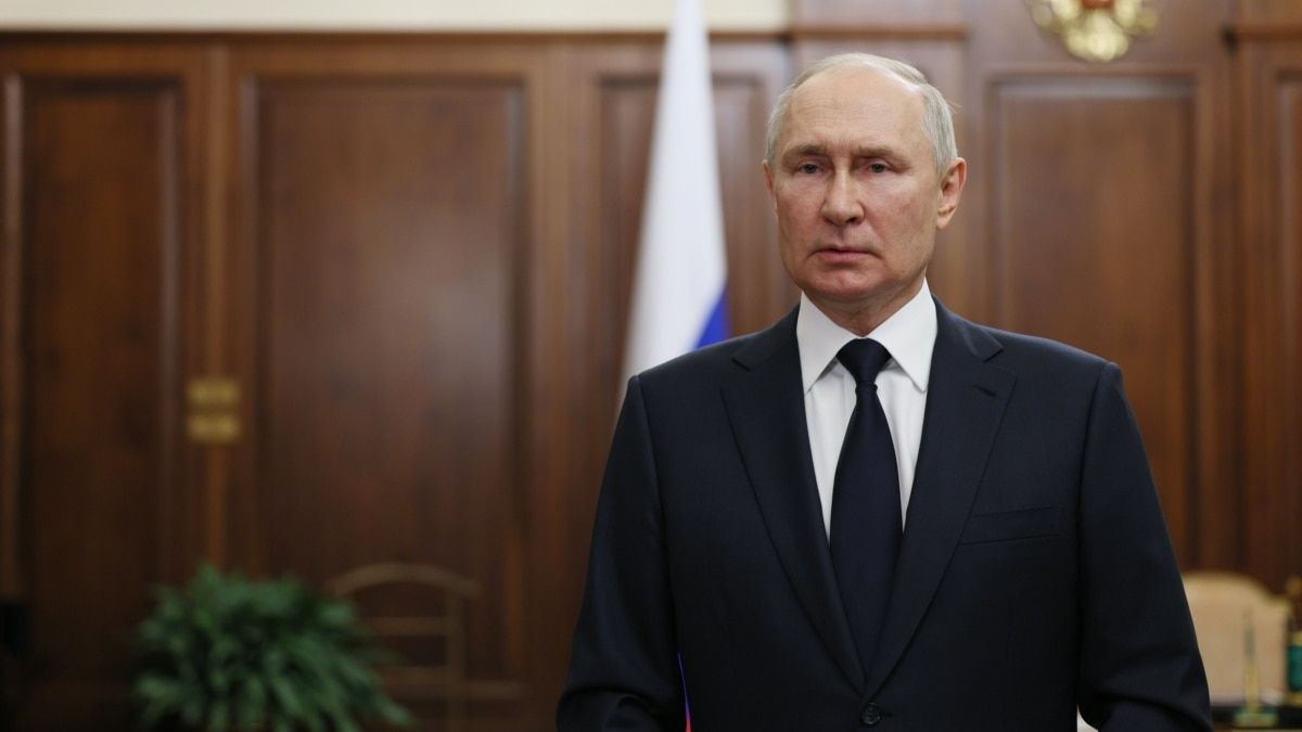 In Address To Nation, Putin Says Wagner Forces Can Go To Belarus Or Fight For Moscow