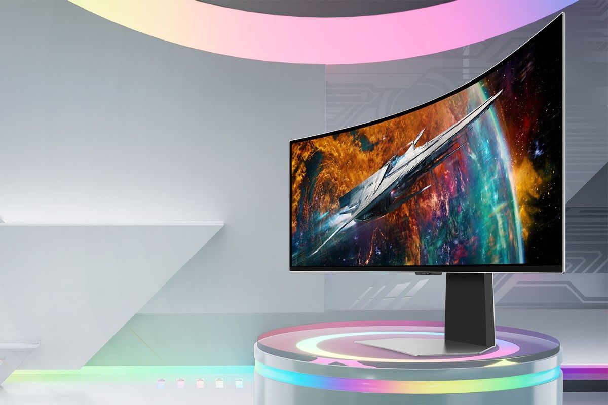 Samsung's 49-inch Odyssey OLED G9 curved gaming monitor is now available for purchase